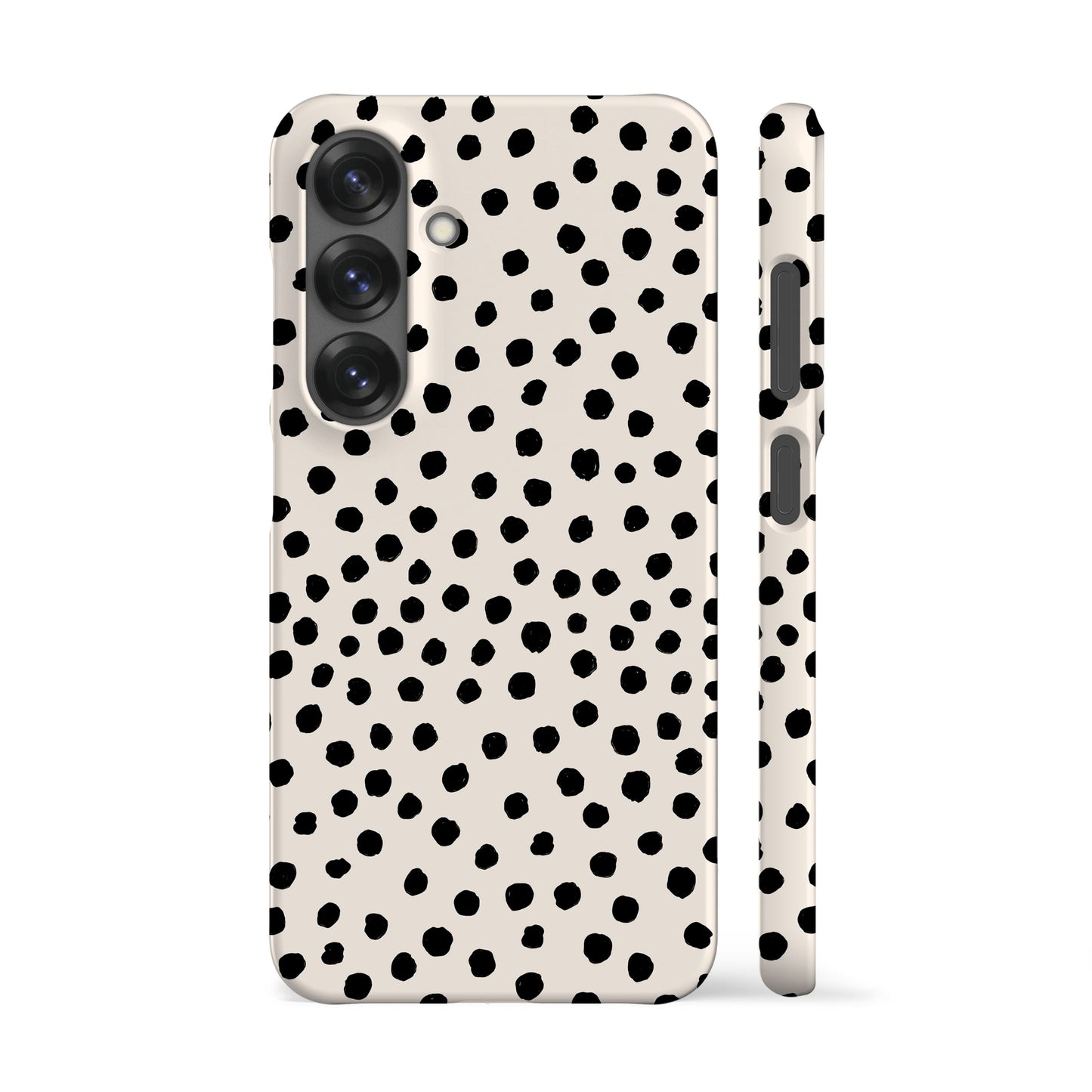 Painted Dots White Phone Case