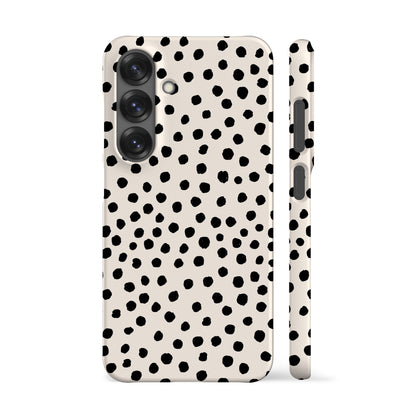 Painted Dots White Phone Case