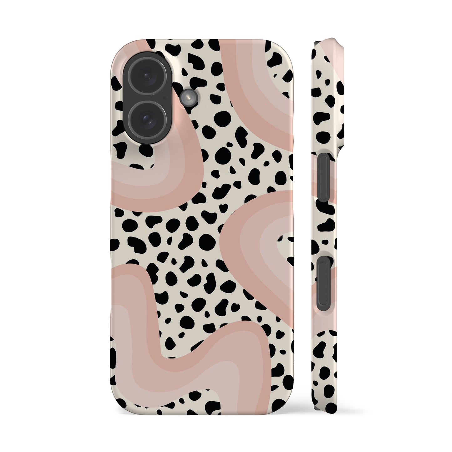 Spotty Rainbow Peach Phone Case