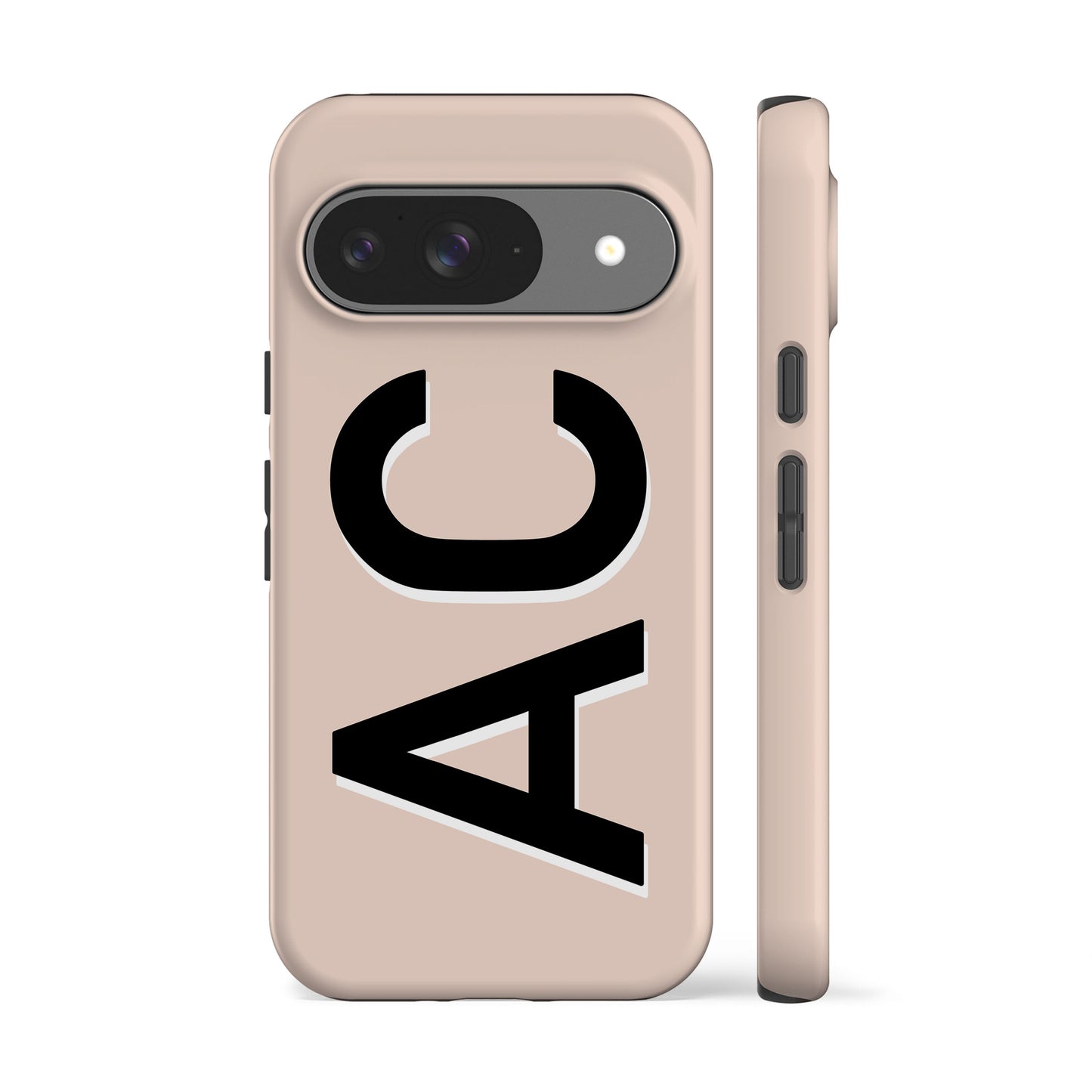 Personalised Beige Phone Case