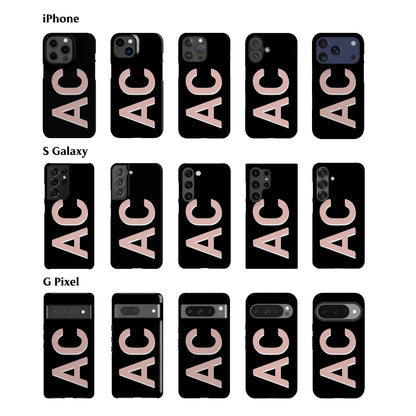 Personalised Black Phone Case