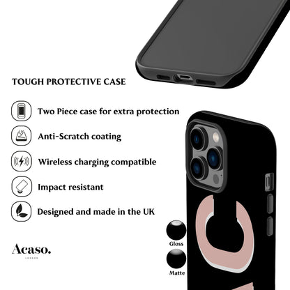 Personalised Black Phone Case