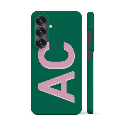 Personalised Green Phone Case