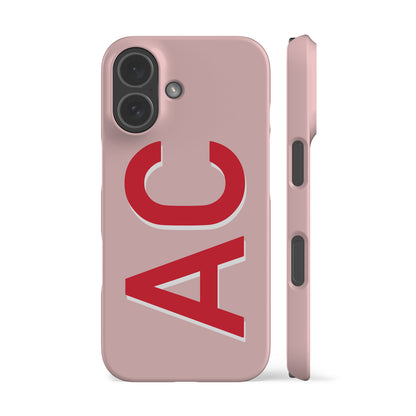 Personalised Pink Phone Case