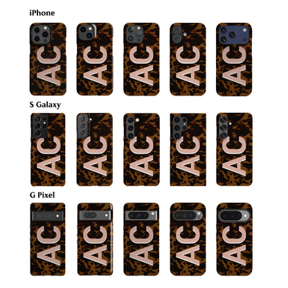 Personalised Tortoise Shell Phone Case