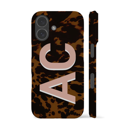 Personalised Tortoise Shell Phone Case