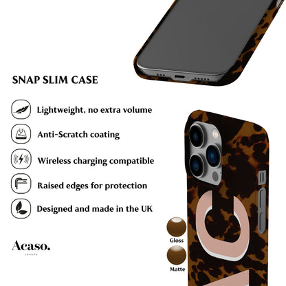 Personalised Tortoise Shell Phone Case