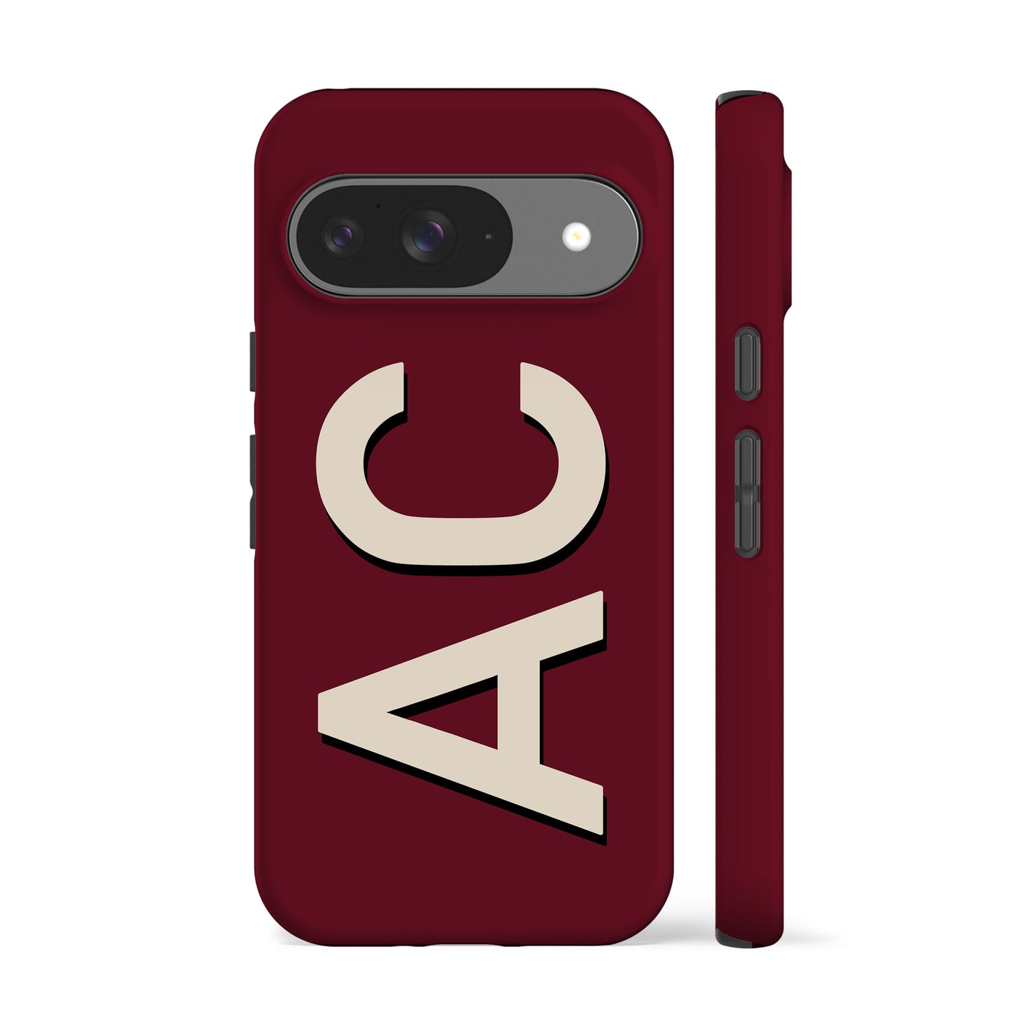 Personalised Maroon Phone Case