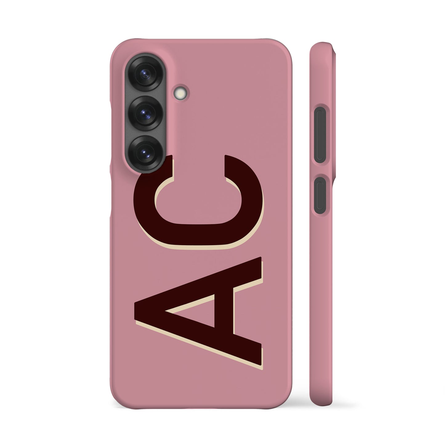 Personalised Dusty Pink Phone Case