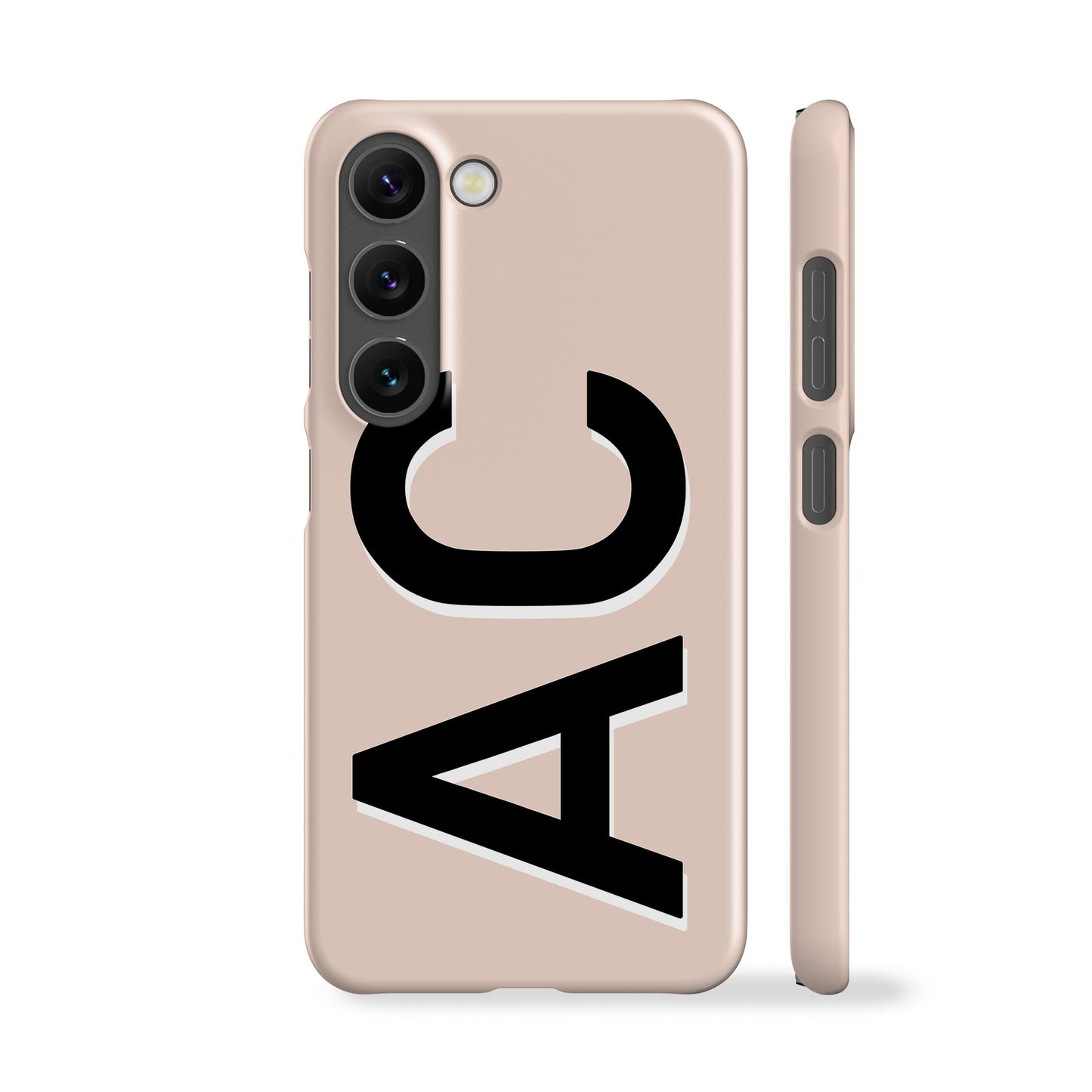 Personalised Beige Phone Case