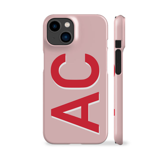 Personalised Pink Phone Case