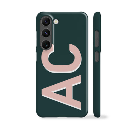 Personalised Teal Phone Case