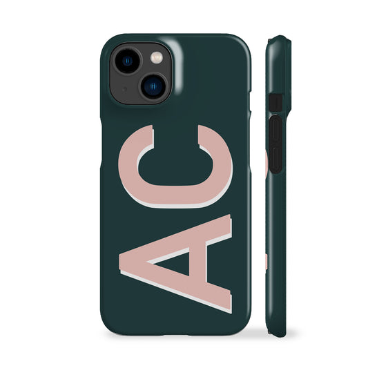 Personalised Teal Phone Case