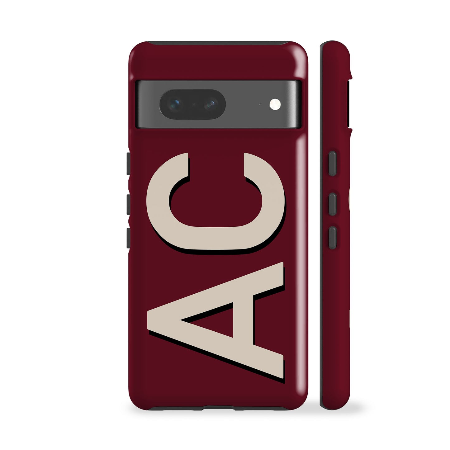 Personalised Maroon Phone Case