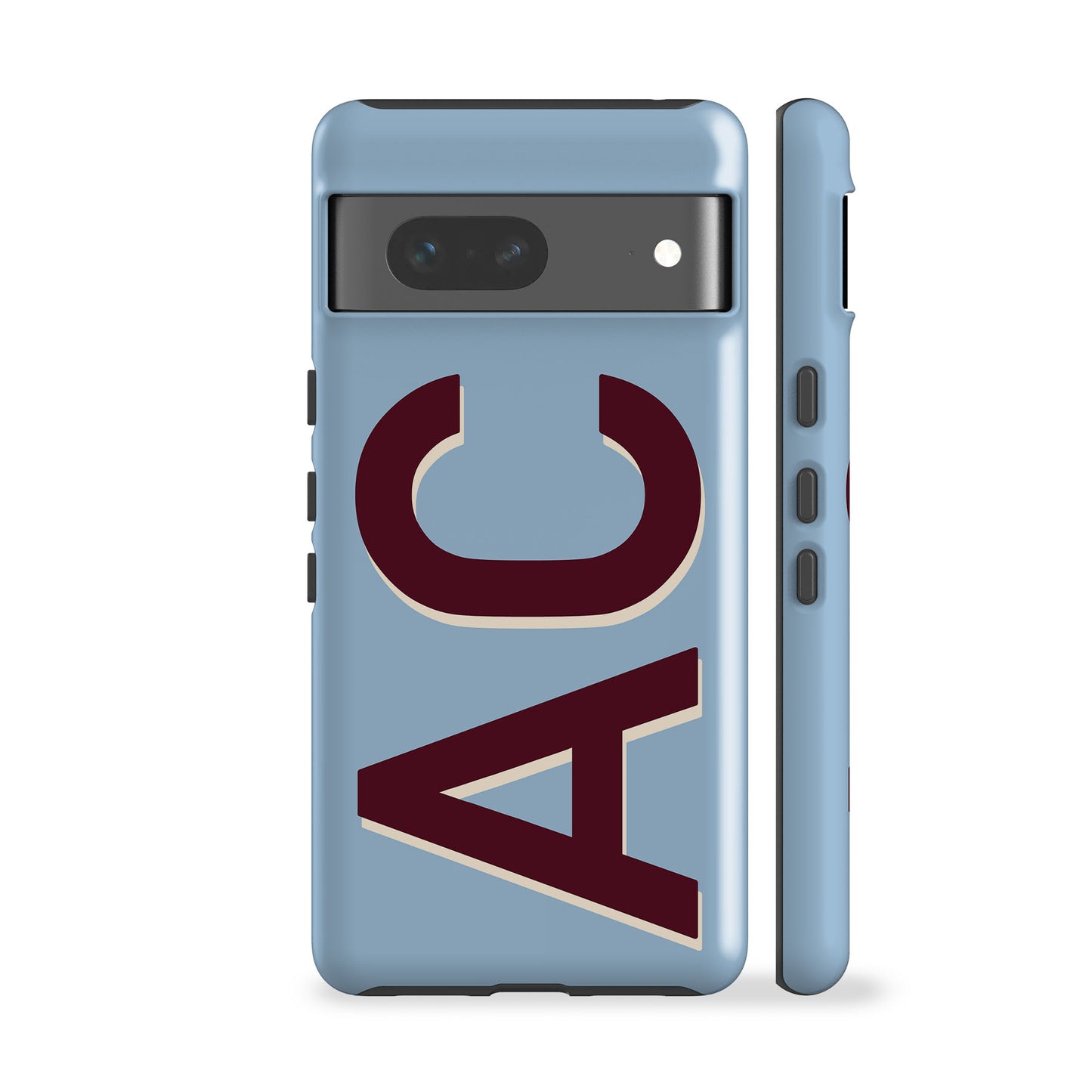 Personalised Blue Maroon Phone Case