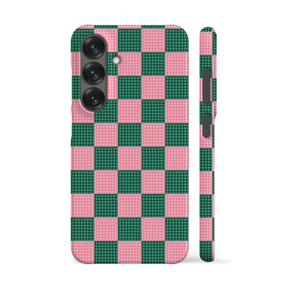 Picnic Table Green Pink Phone Case