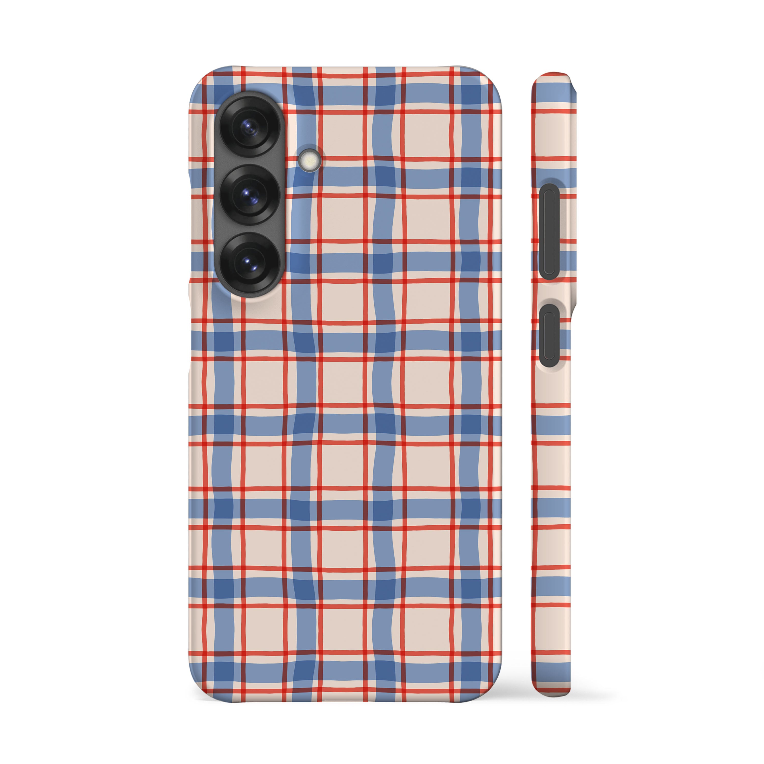 Picnic Table Blue Red Phone Case