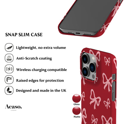 Pink Bows Phone Case