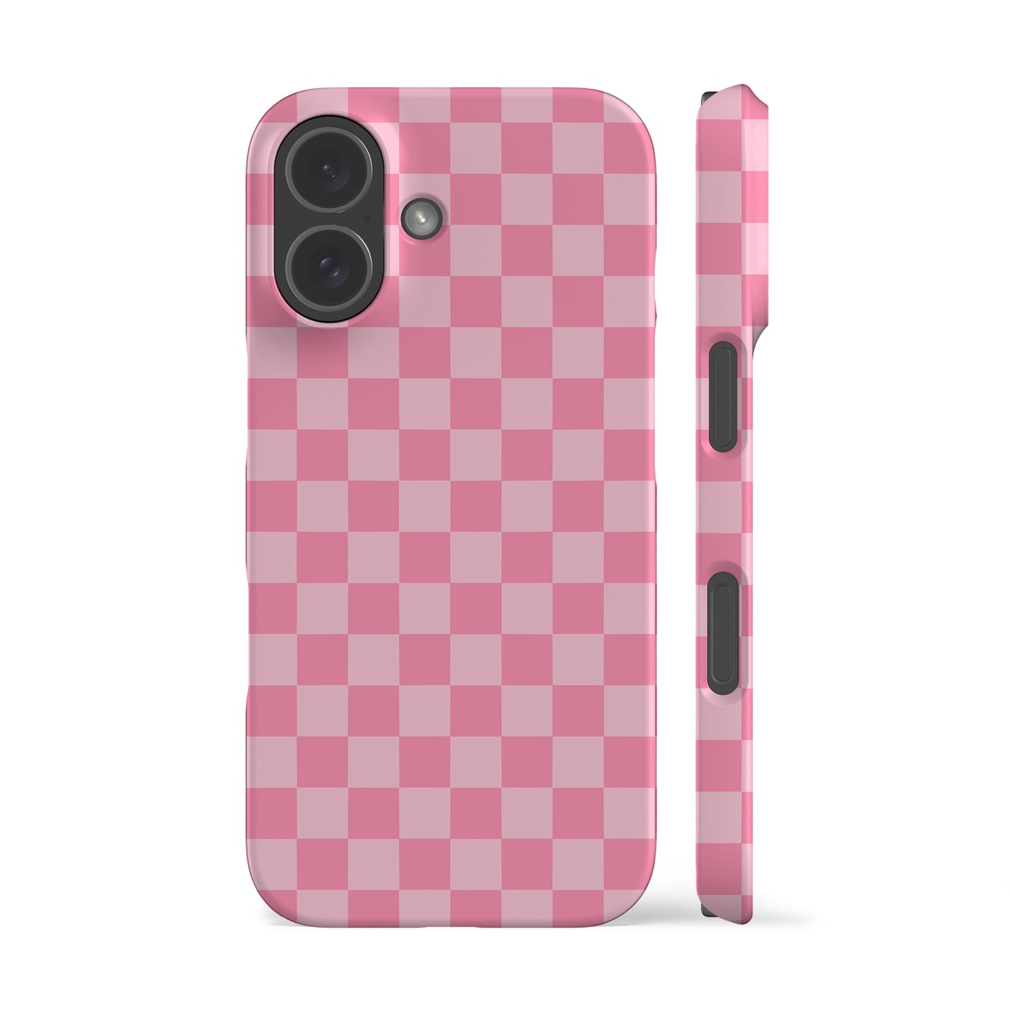 Hot Pink Checkers Phone Case