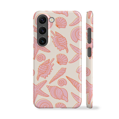 Pink Beach Shells Phone Case