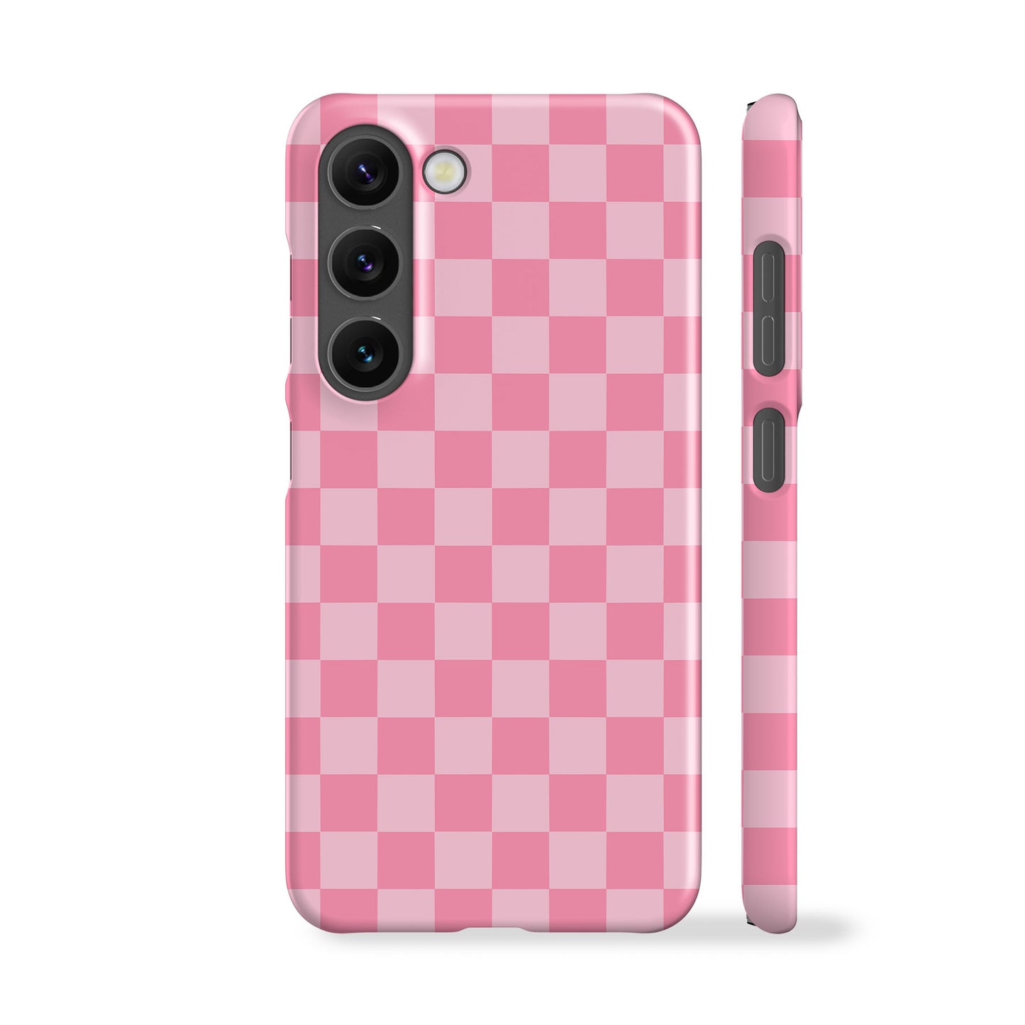 Hot Pink Checkers Phone Case