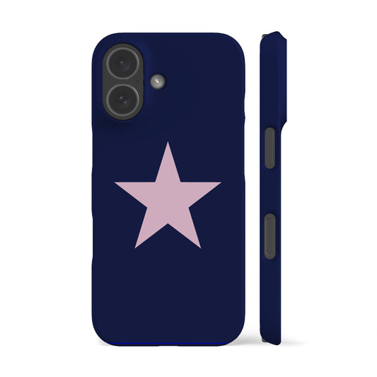 Star Navy Blue Phone Case