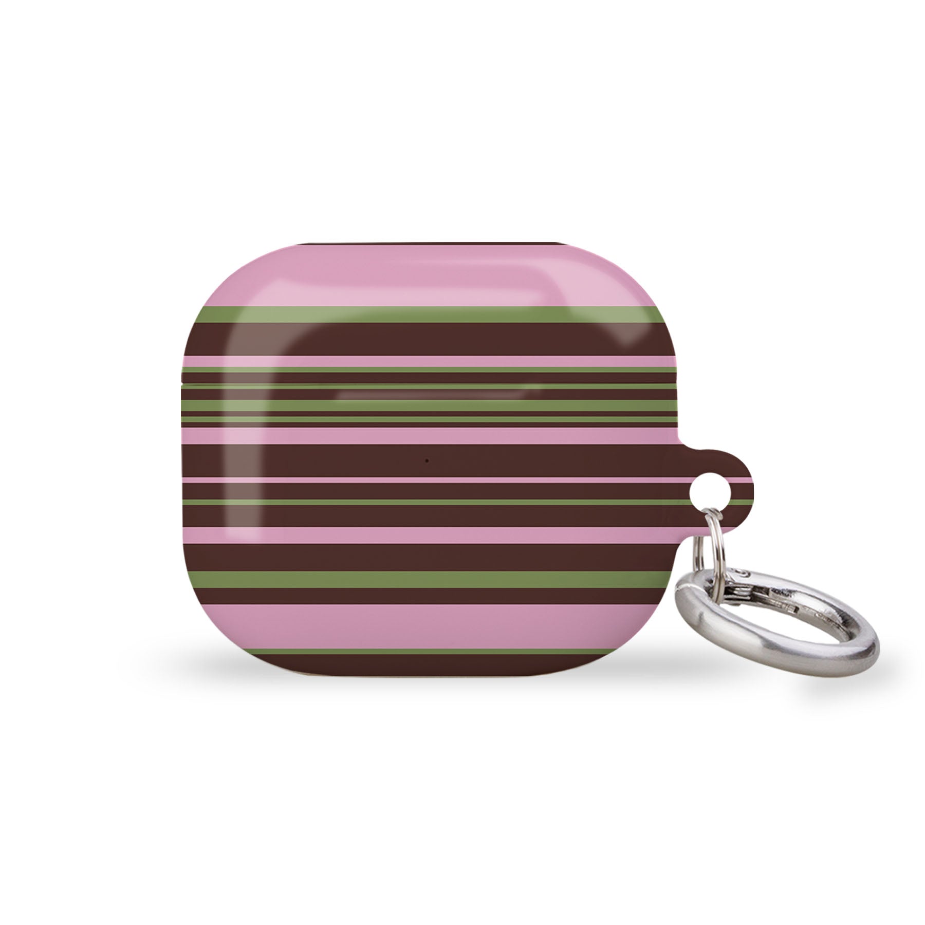 Polo Stripes Pink Green AirPods Case Cover