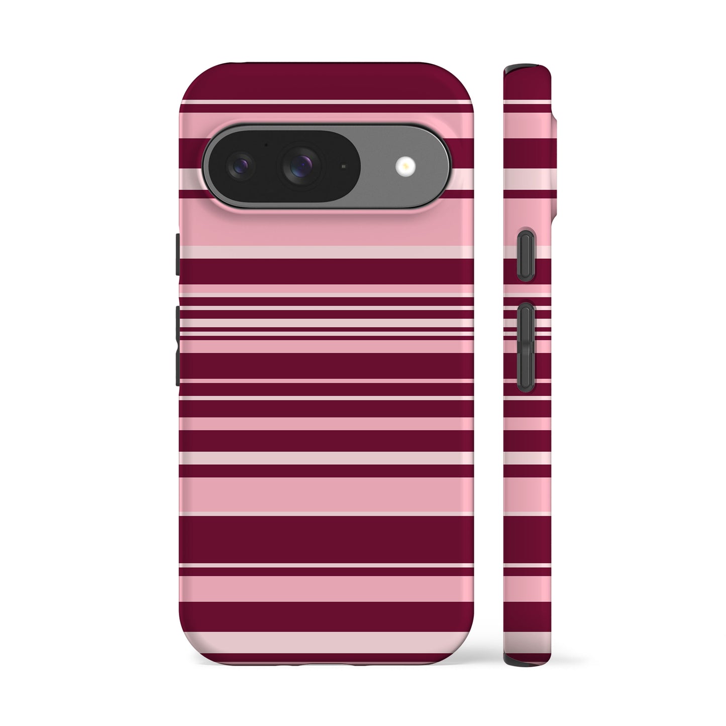 Polo Stripes Pink Rose Phone Case