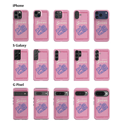 Pink Sardines Phone Case