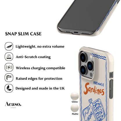 Portuguese Sardines Phone Case