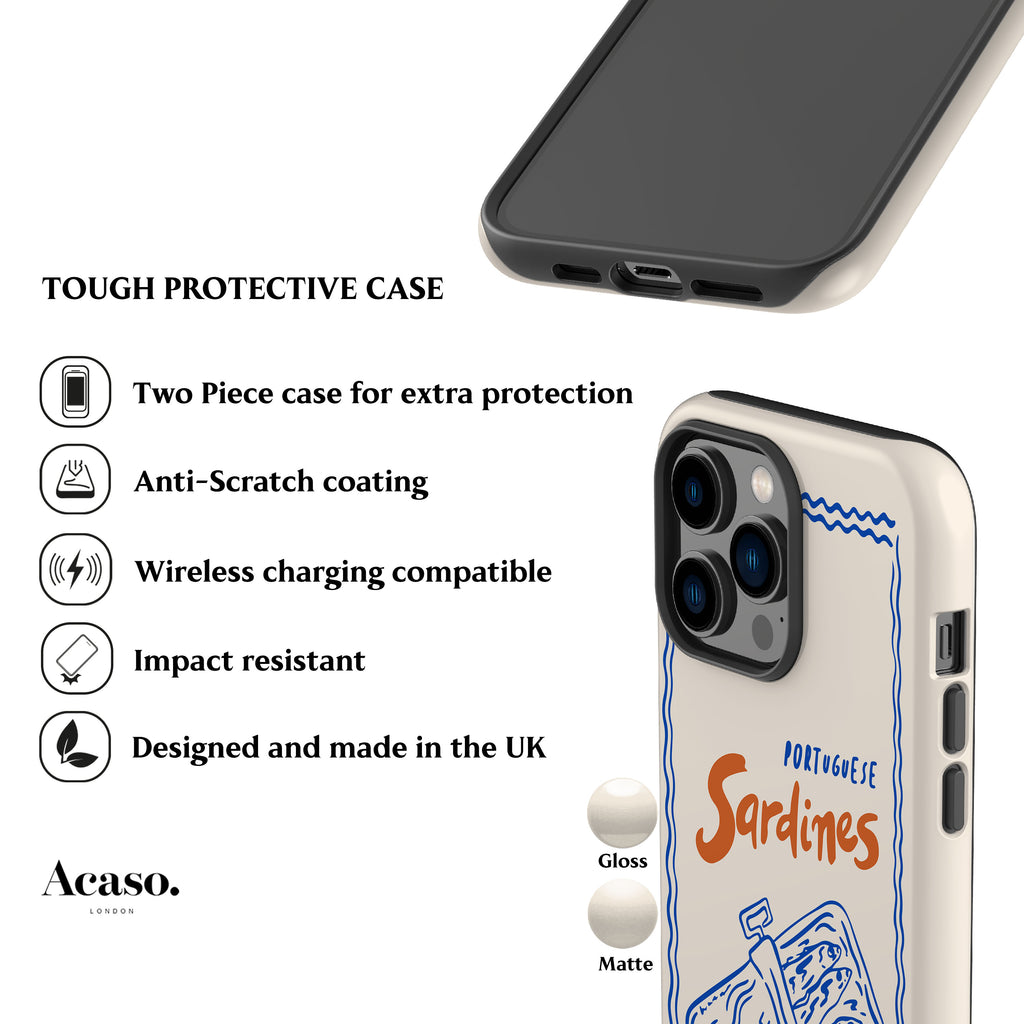 Portuguese Sardines Phone Case