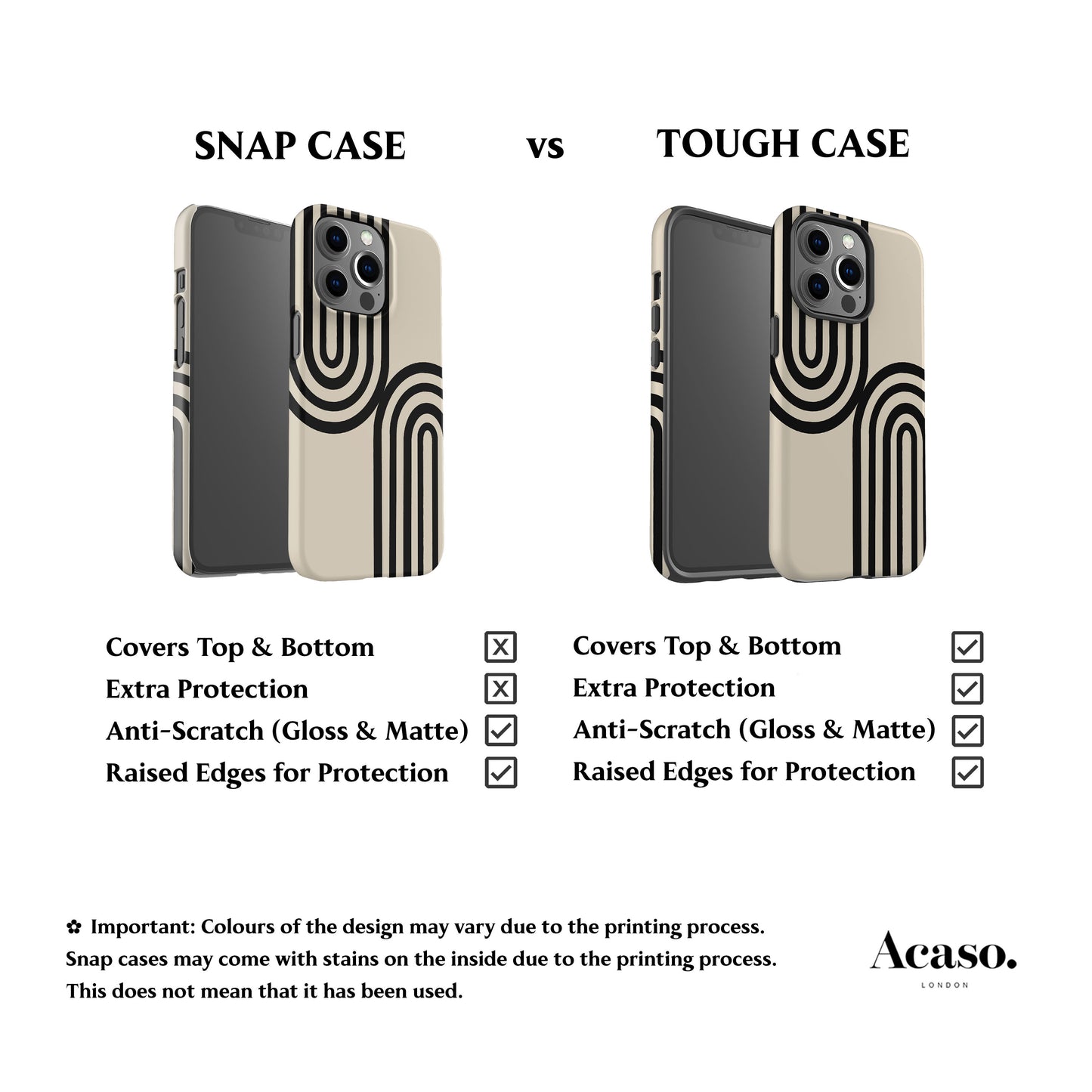 Minimal Rainbow Phone Case