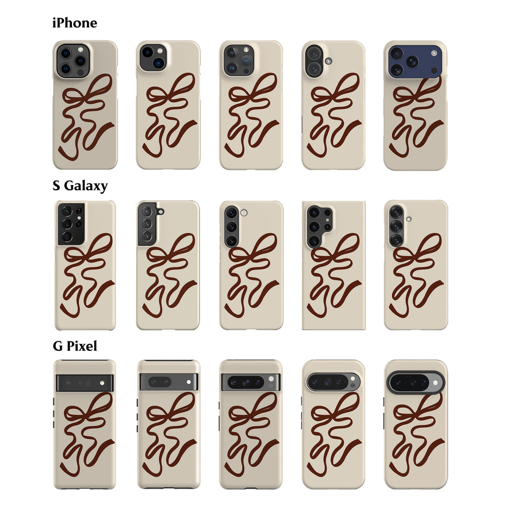 Red Ribbon Phone Case