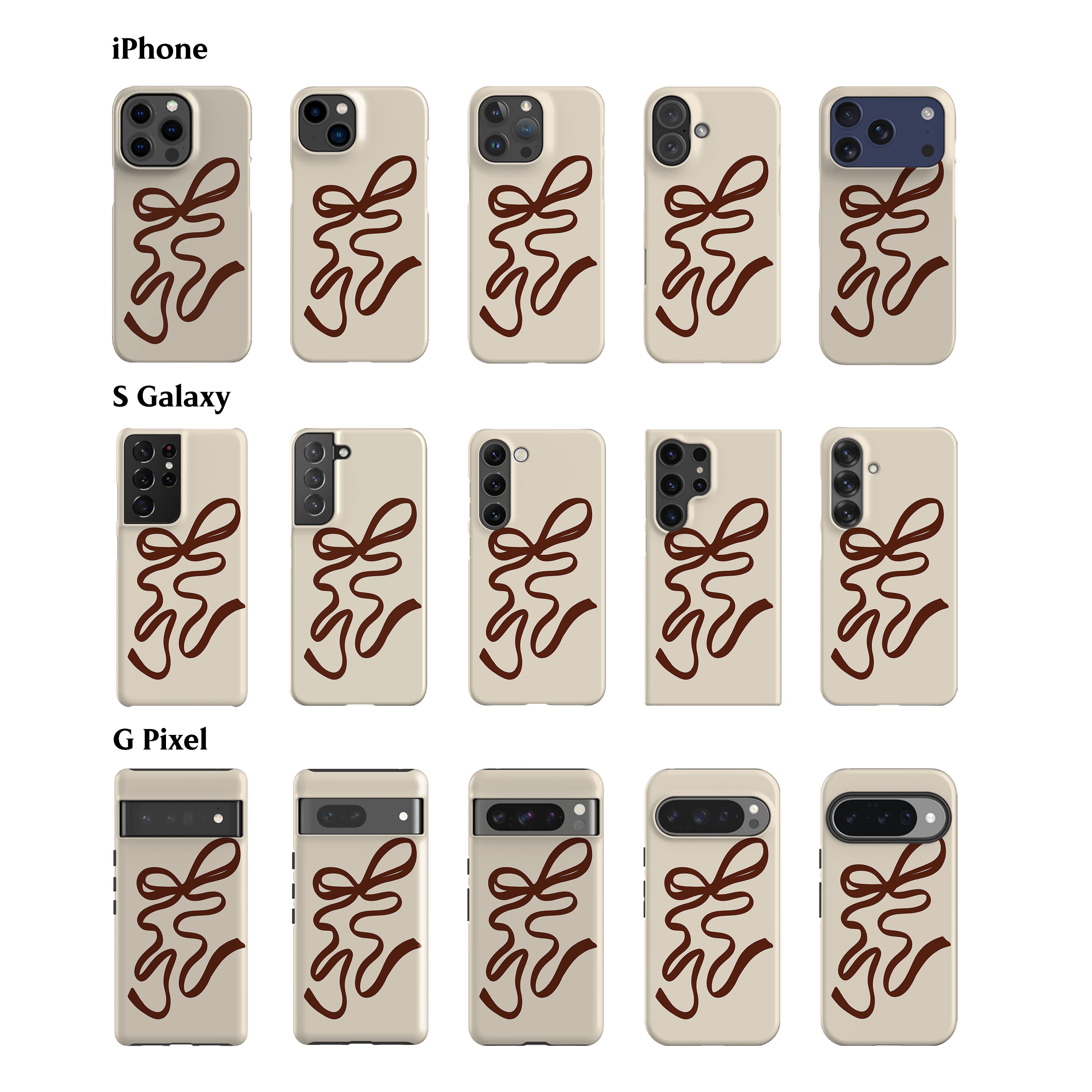 Red Ribbon Phone Case