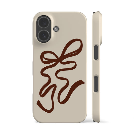 Red Ribbon Phone Case