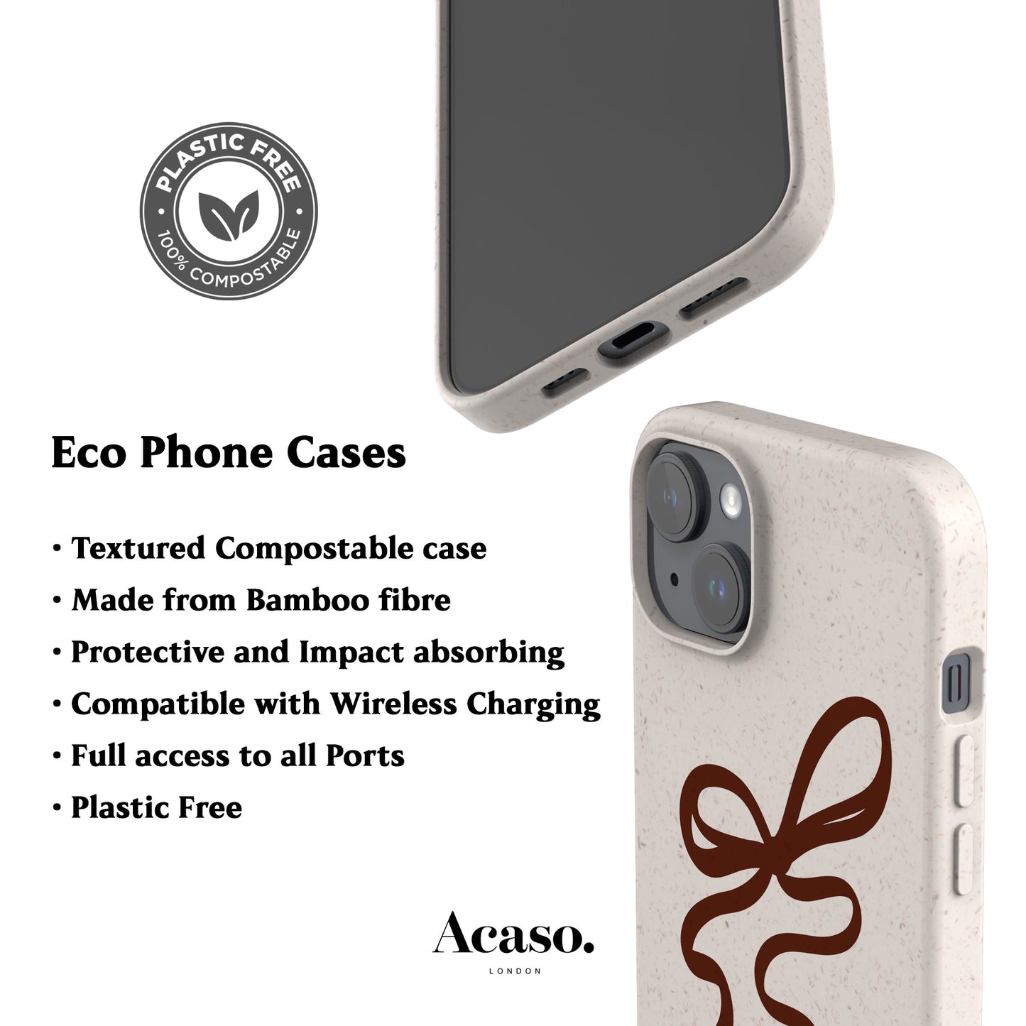 Big Bow Eco-Friendly Phone Case