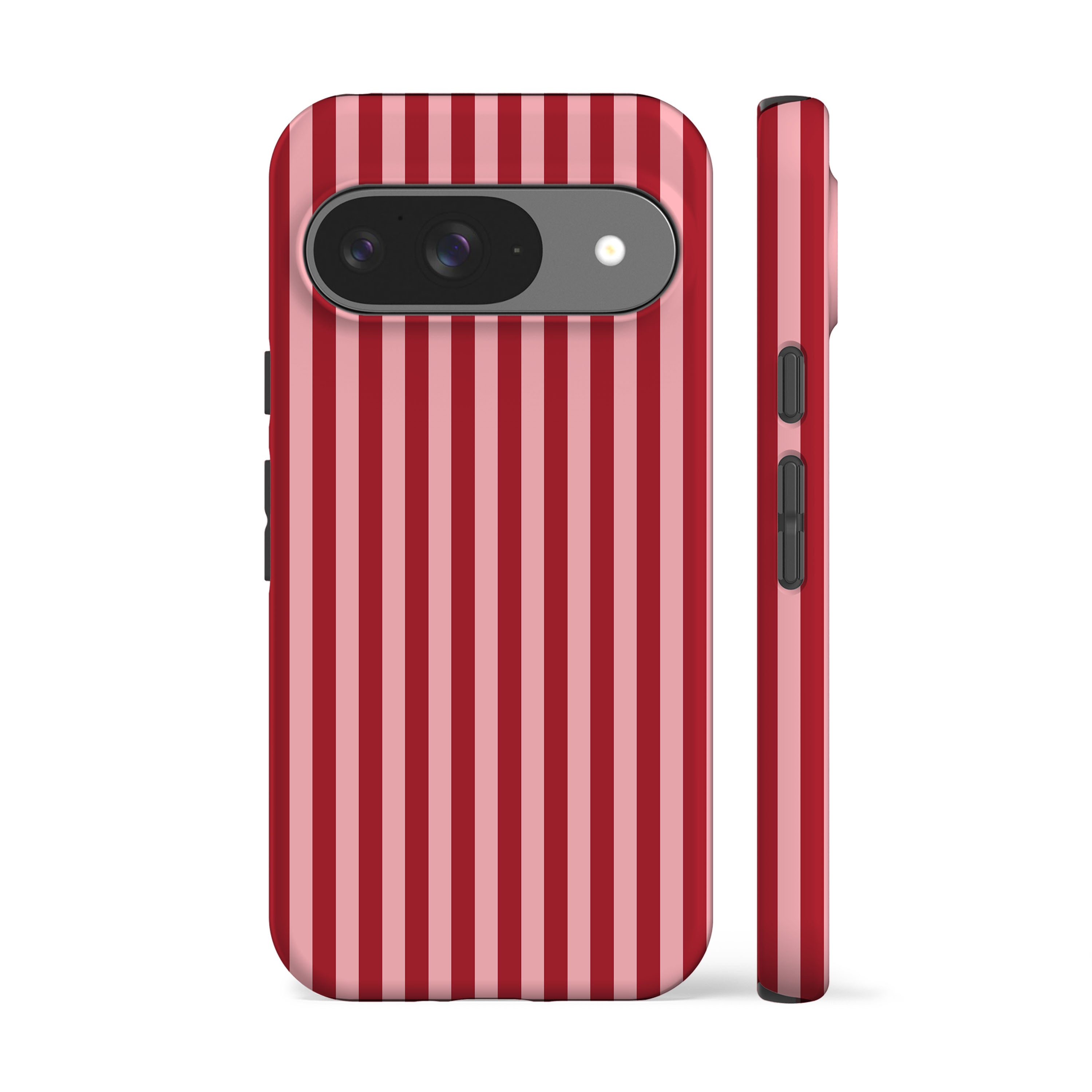 Pink Striped Phone Case for iPhone & Android by Acaso London