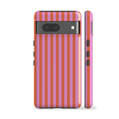 Orange Stripes Phone Case