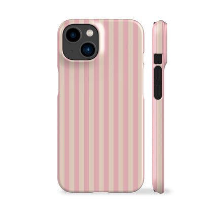 Pale Pink Striped Phone Case
