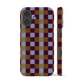 Retro Gingham Phone Case