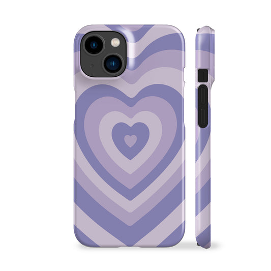 Retro Heart Lilac Phone Case