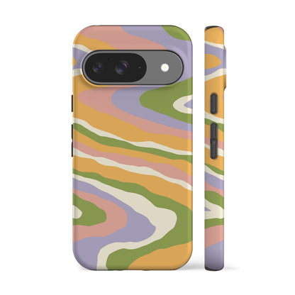 Retro Wavy Phone Case
