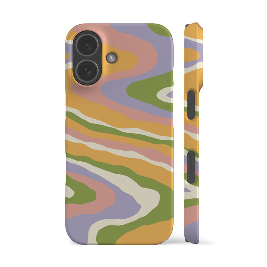 Retro Wavy Phone Case