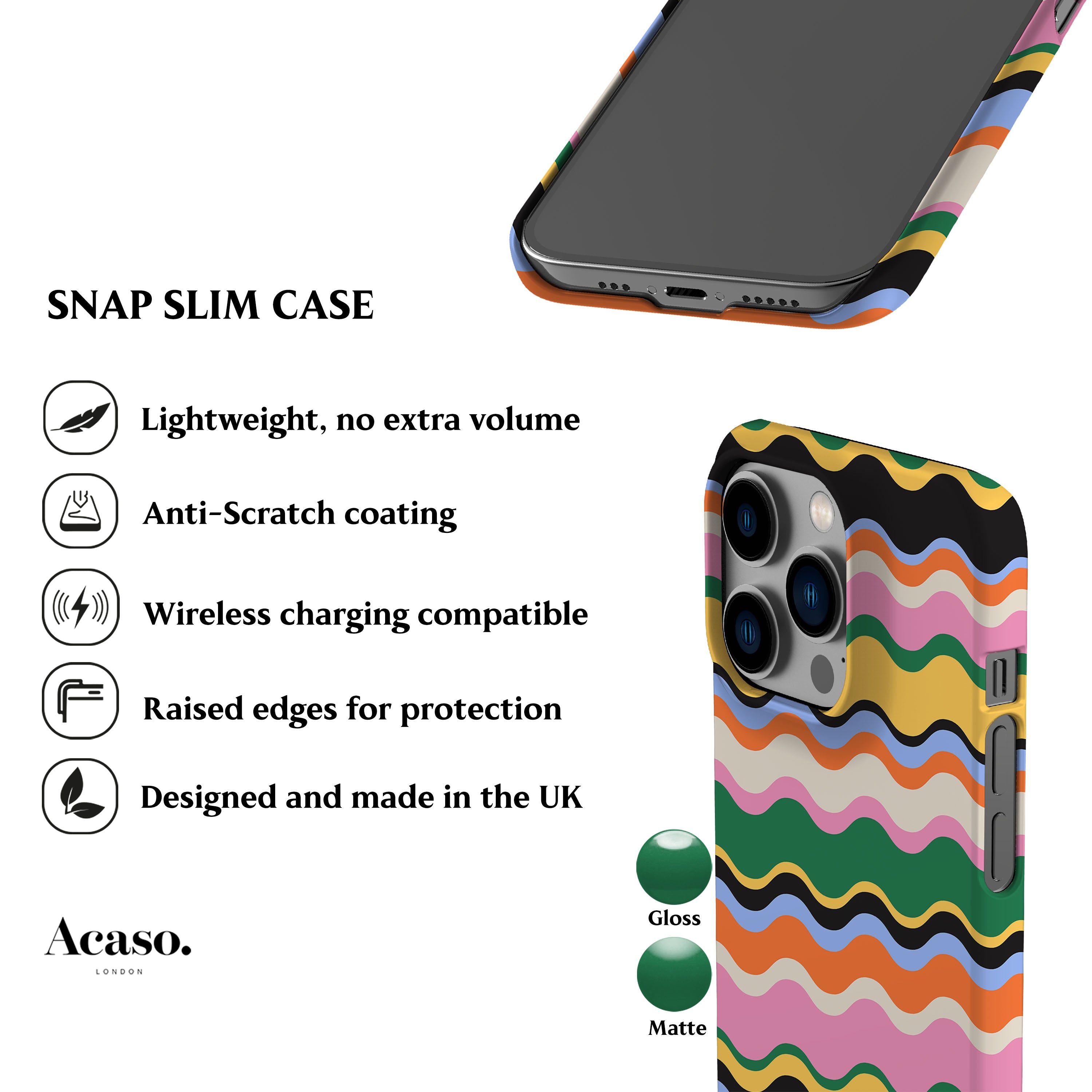Rio Stripes Phone Case