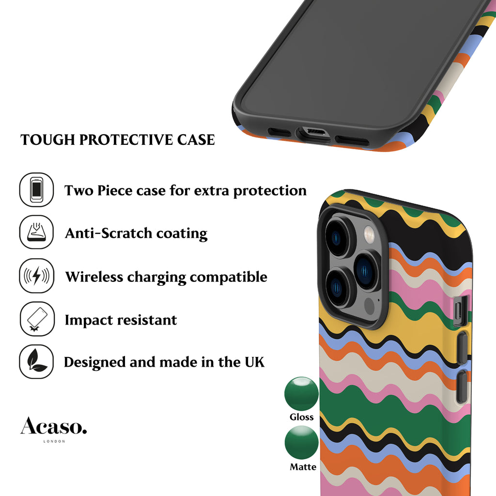 Rio Stripes Phone Case