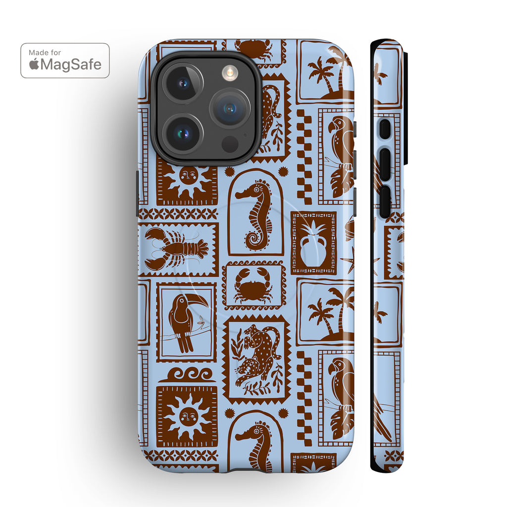 Rio Summer Blue MagSafe iPhone Case