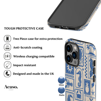 Rio Summer Blue Phone Case