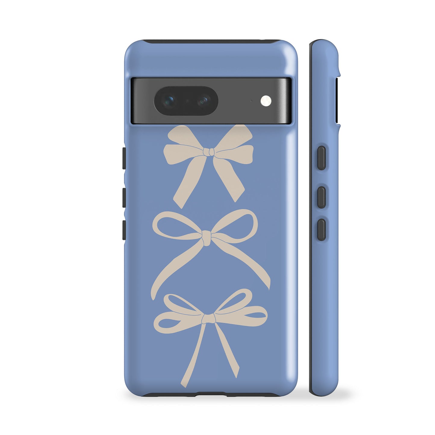 Ribbons Blue Phone Case