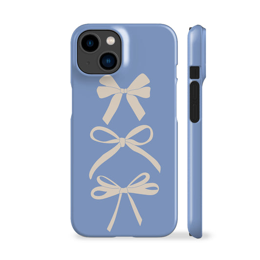 Ribbons Blue Phone Case