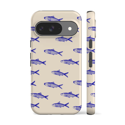Blue Sardines Phone Case